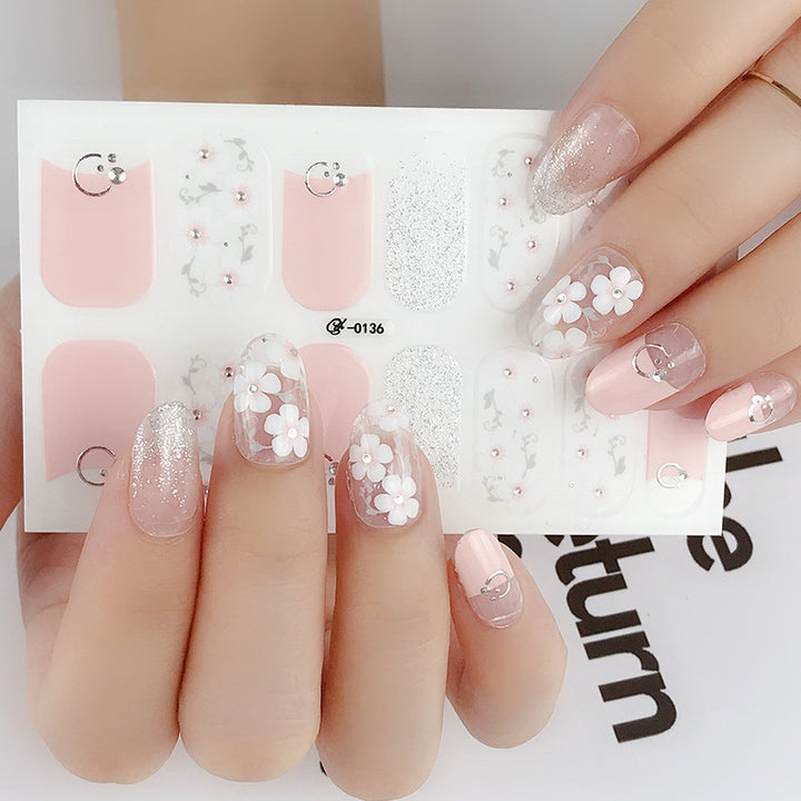 Imitation Nail Art Stickers 3D Hot Nail Stickers