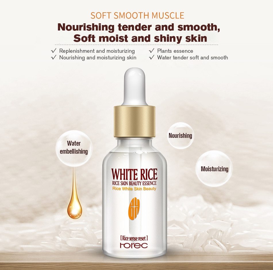 HOREC White Rice Whitening & Moisturizing Face Cream