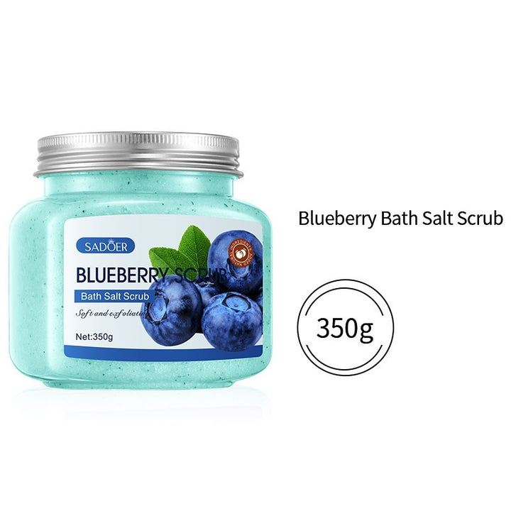 Exfoliating Fruit Bath Salt Body Scrub Cream