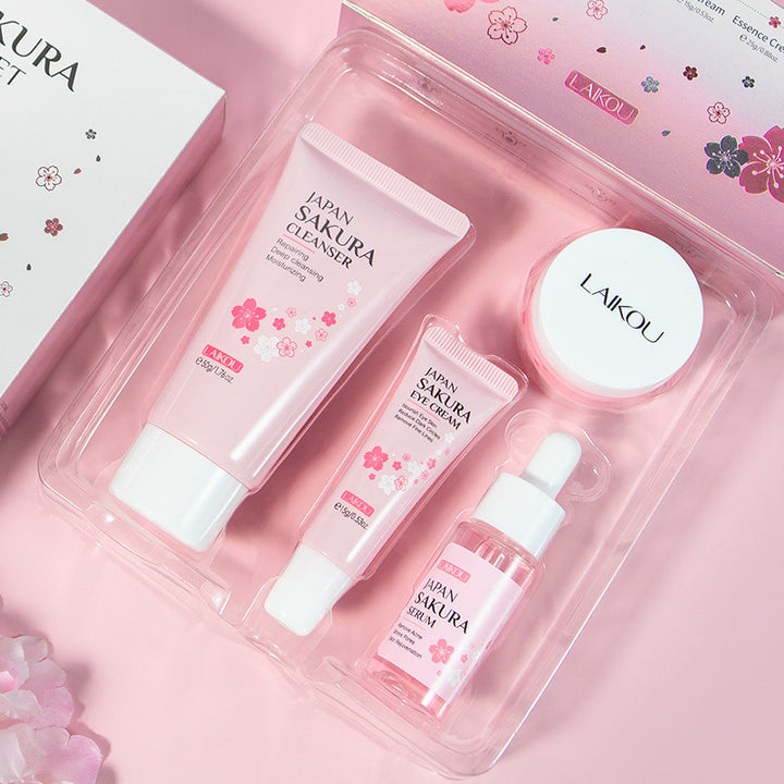 Sakura 4-Piece Skin Care Set