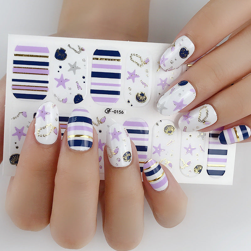 Imitation Nail Art Stickers 3D Hot Nail Stickers