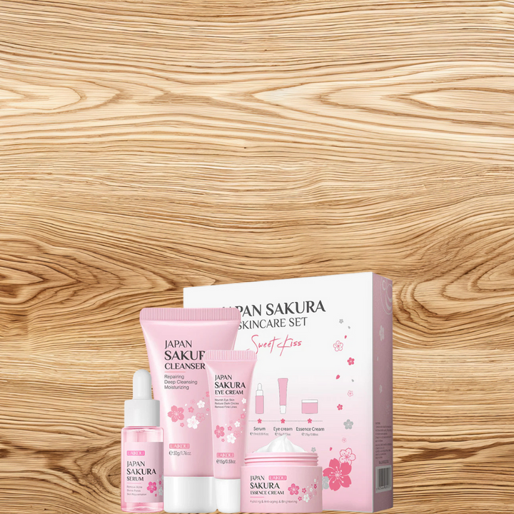 Sakura 4-Piece Skin Care Set