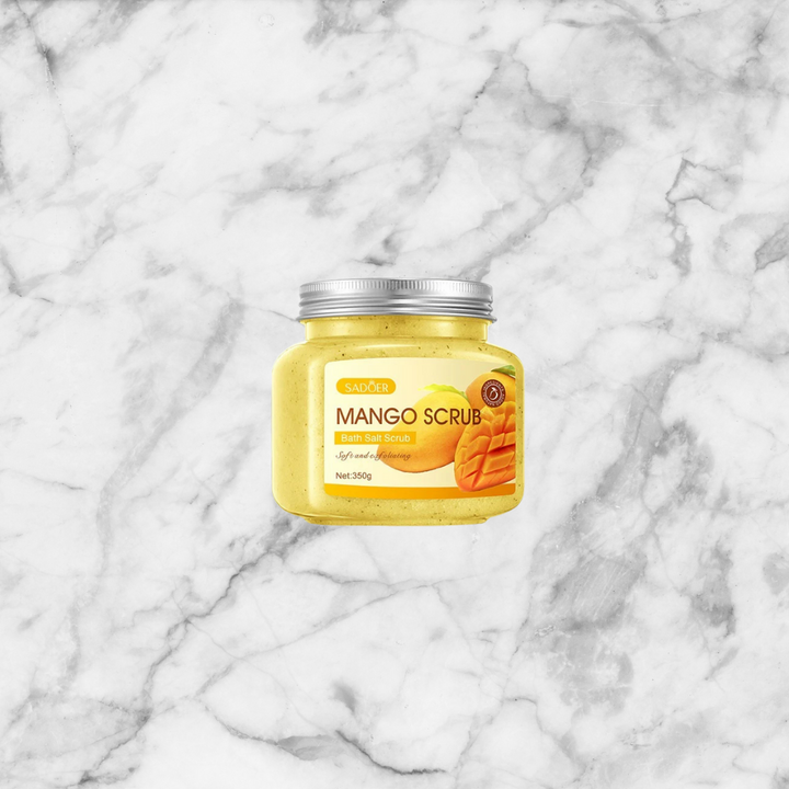 Exfoliating Fruit Bath Salt Body Scrub Cream
