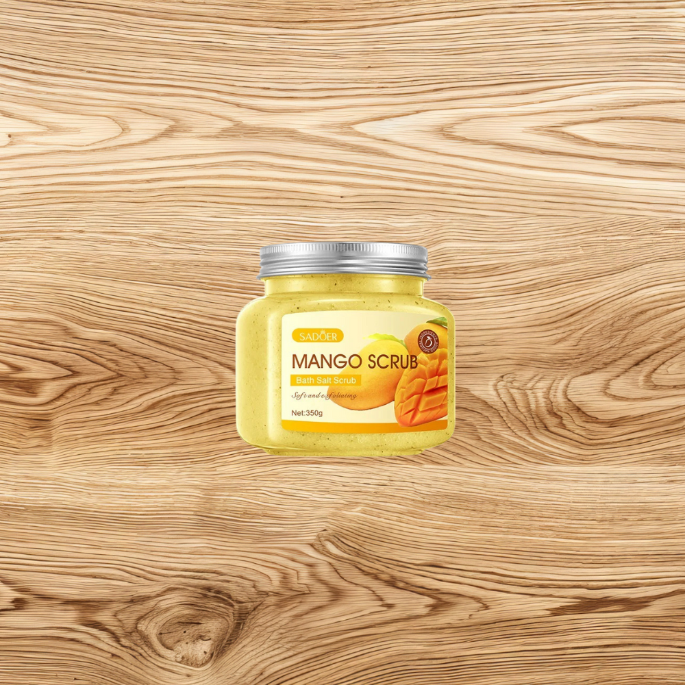 Exfoliating Fruit Bath Salt Body Scrub Cream